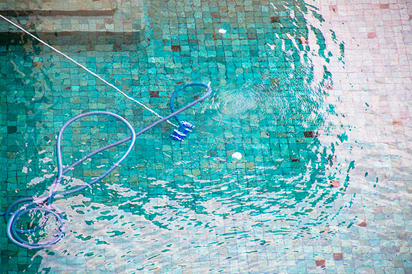 traitement eau bleue